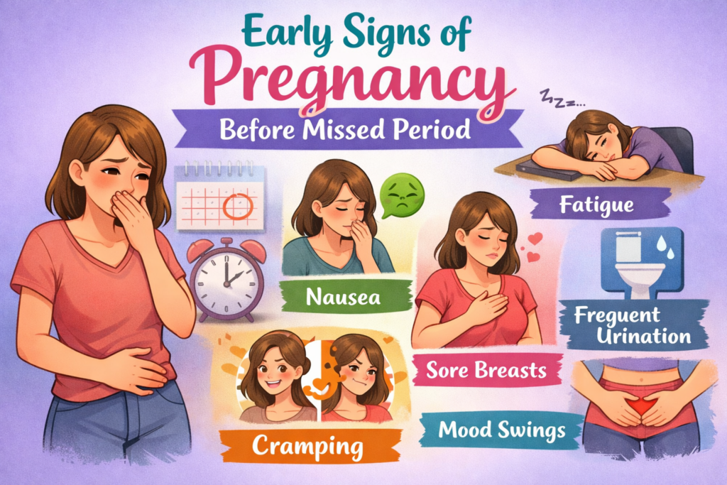 Feature image Early Signs of Pregnancy Before Missed Period